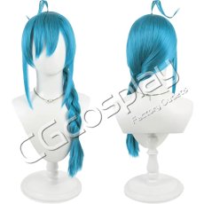 画像1: バーチャルYouTuber　VTuber　緑仙　チャイナストリート　コスプレウィッグ　コスプレ衣装 (1)