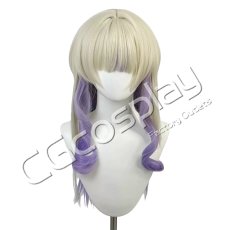 画像2: バーチャルYouTuber　VTuber　轟はじめ　ブラックオーロラ衣装　コスプレウィッグ　コスプレ衣装 (2)