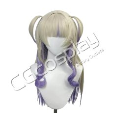 画像6: バーチャルYouTuber　VTuber　轟はじめ　ブラックオーロラ衣装　コスプレウィッグ　コスプレ衣装 (6)