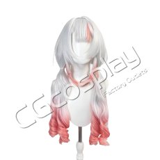 画像2: バーチャルYouTuber　VTuber　百鬼あやめ　和風メイド衣装　コスプレウィッグ　コスプレ衣装 (2)