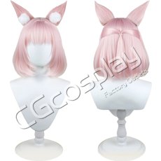 画像1: ブルーアーカイブ　吉野ニコ　コスプレウィッグ　コスプレ衣装 (1)