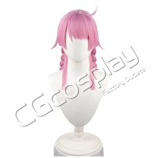 画像2: BanG Dream!（バンドリ！）　千石ユノ　三つ編みツインテール　コスプレウィッグ　コスプレ衣装 (2)