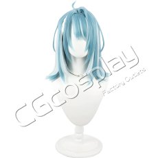 画像2: バーチャルYouTuber　Vtuber　白波らむね　初期衣装　コスプレウィッグ　コスプレ衣装 (2)