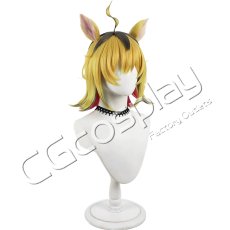 画像3: バーチャルYouTuber　Vtuber　うる虎がーる　コスプレウィッグ　コスプレ衣装 (3)
