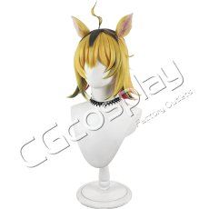 画像4: バーチャルYouTuber　Vtuber　うる虎がーる　コスプレウィッグ　コスプレ衣装 (4)