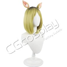画像3: ヤニねこ　越司丸益子　コスプレウィッグ　コスプレ衣装 (3)