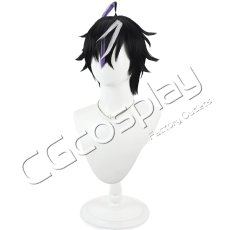 画像4: バーチャルYouTuber　VTuber　玖音レオ　コスプレウィッグ　コスプレ衣装 (4)