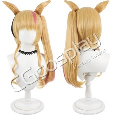 画像1: バーチャルYouTuber　VTuber　尾丸ポルカ　ダイナー衣装　コスプレウィッグ　コスプレ衣装 (1)