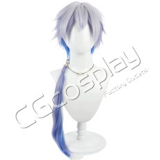 画像2: バーチャルYouTuber　Vtuber　小柳ロウ　ぎゃうるふ　分離式　コスプレウィッグ　コスプレ衣装 (2)