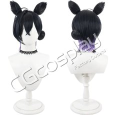画像1: ブルーアーカイブ　漆原カグヤ　コスプレウィッグ　コスプレ衣装 (1)