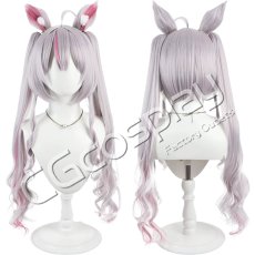画像1: バーチャルYouTuber　VTuber　猫山みあ　コスプレウィッグ　コスプレ衣装 (1)