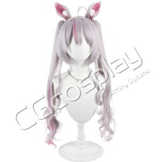 画像2: バーチャルYouTuber　VTuber　猫山みあ　コスプレウィッグ　コスプレ衣装 (2)