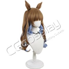 画像3: ウマ娘プリティーダービー　アーモンドアイ　水着　コスプレウィッグ　コスプレ衣装 (3)