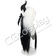画像3: ブルーアーカイブ　鬼方カヨコ　ドレス　コスプレウィッグ　コスプレ衣装 (3)