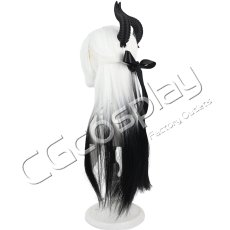 画像4: ブルーアーカイブ　鬼方カヨコ　ドレス　コスプレウィッグ　コスプレ衣装 (4)