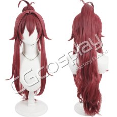 画像1: 君のことが大大大大大好きな100人の彼女　薬膳楠莉　コスプレウィッグ　コスプレ衣装 (1)