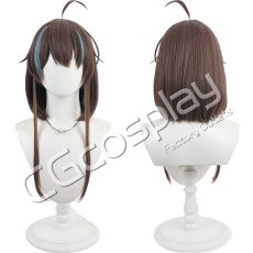 画像1: バーチャルYouTuber　VTuber　夏色まつり　正月衣装　コスプレウィッグ　コスプレ衣装 (1)