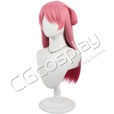 画像3: BanG Dream!（バンドリ！）　丸山彩　ふわふわハート?　コスプレウィッグ　コスプレ衣装 (3)