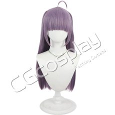 画像2: いきづらい部!　調布のりこ　ストレートロング　コスプレウィッグ　コスプレ衣装 (2)