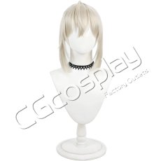 画像2: Fate/Grand Order　FGO　ベディヴィエール　夏の銀騎士　コスプレウィッグ　コスプレ衣装 (2)
