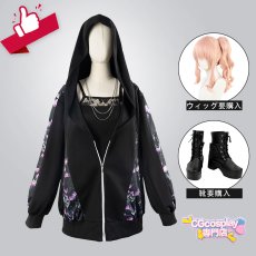 画像1: プロジェクトセカイ カラフルステージ！ feat. 初音ミク　プロセカコラボ衣装　25時、ナイトコードで。　暁山瑞希　コスプレ衣装　セットで発売可 (1)