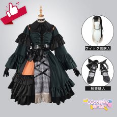 画像1: バーチャルYouTuber　ホロライブ　ReGLOSS　儒烏風亭らでん　コスプレ衣装　セットで発売可 (1)