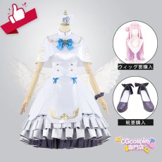 画像1: ブルーアーカイブ　聖園ミカ　コスプレ衣装　セットで発売可 (1)