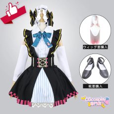 画像1: バーチャルYouTuber　Vtuber　ホロライブ2期生　百鬼あやめ　コスプレ衣装　セットで発売可 (1)