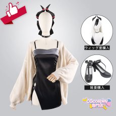 画像1: ブルーアーカイブ　鬼方カヨコ（ドレス）　コスプレ衣装　セットで発売可 (1)