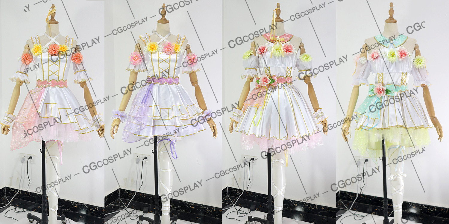ラブライブ！スクフェス　フラワーフェスティバル編　μ's　花の女神　コスプレ衣装のサンプル衣装が出来上がりました!!