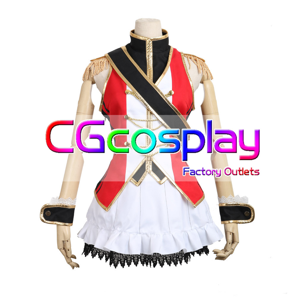 画像1: 激安!!　BanG Dream!（バンドリ）　ハロー、ハッピーワールド！　松原花音　コスプレ衣装 (1)