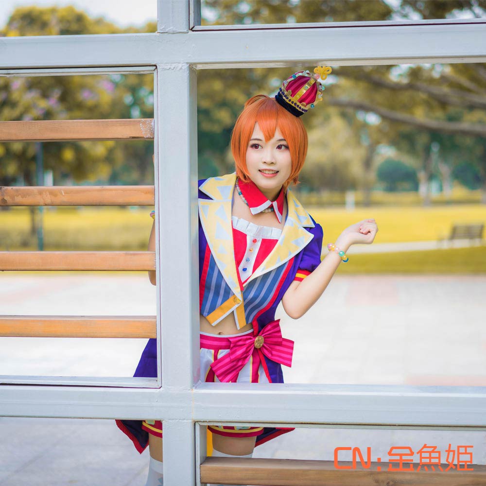 北沢はぐみ ハロー ハッピーワールド 2nd Single ゴーカ ごーかい ファントムシーフ コスプレ衣装 コスプレ衣装 安い