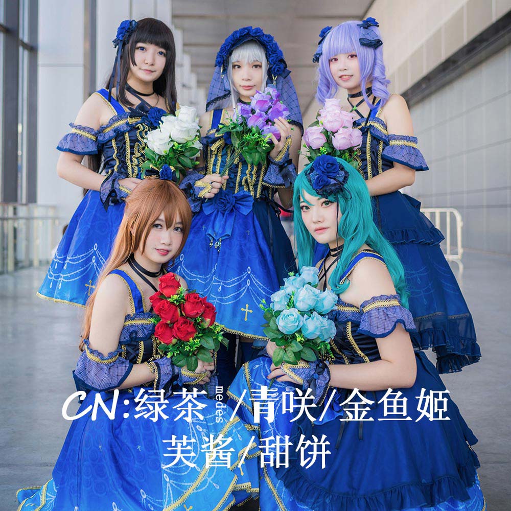 氷川紗夜 Determination Symphony コスプレ衣装 コスプレ衣装 安い