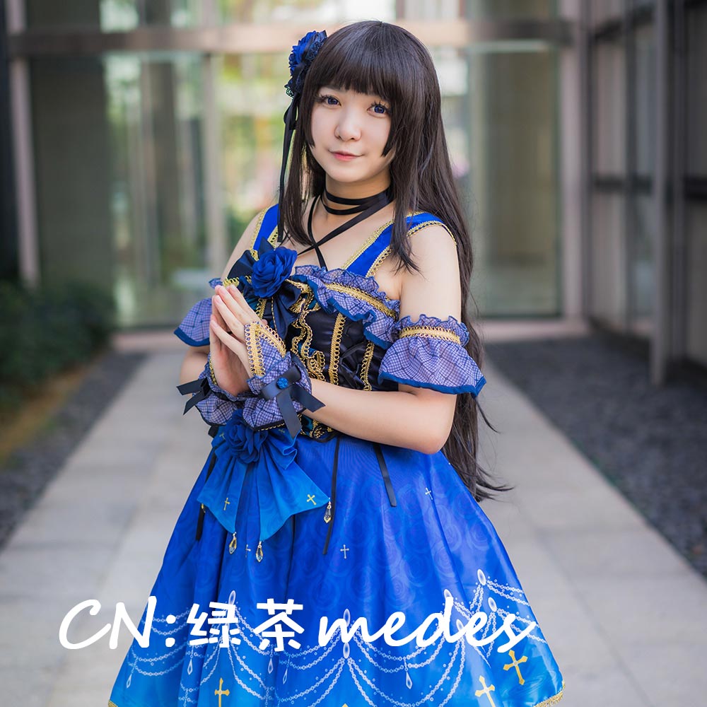 白金燐子 Determination Symphony コスプレ衣装 コスプレ衣装 安い