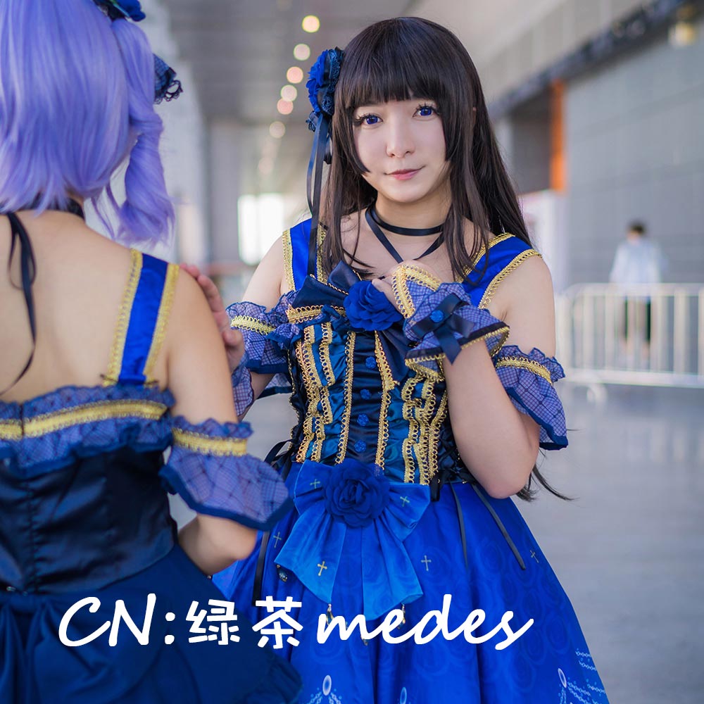 白金燐子 Determination Symphony コスプレ衣装 コスプレ衣装 安い