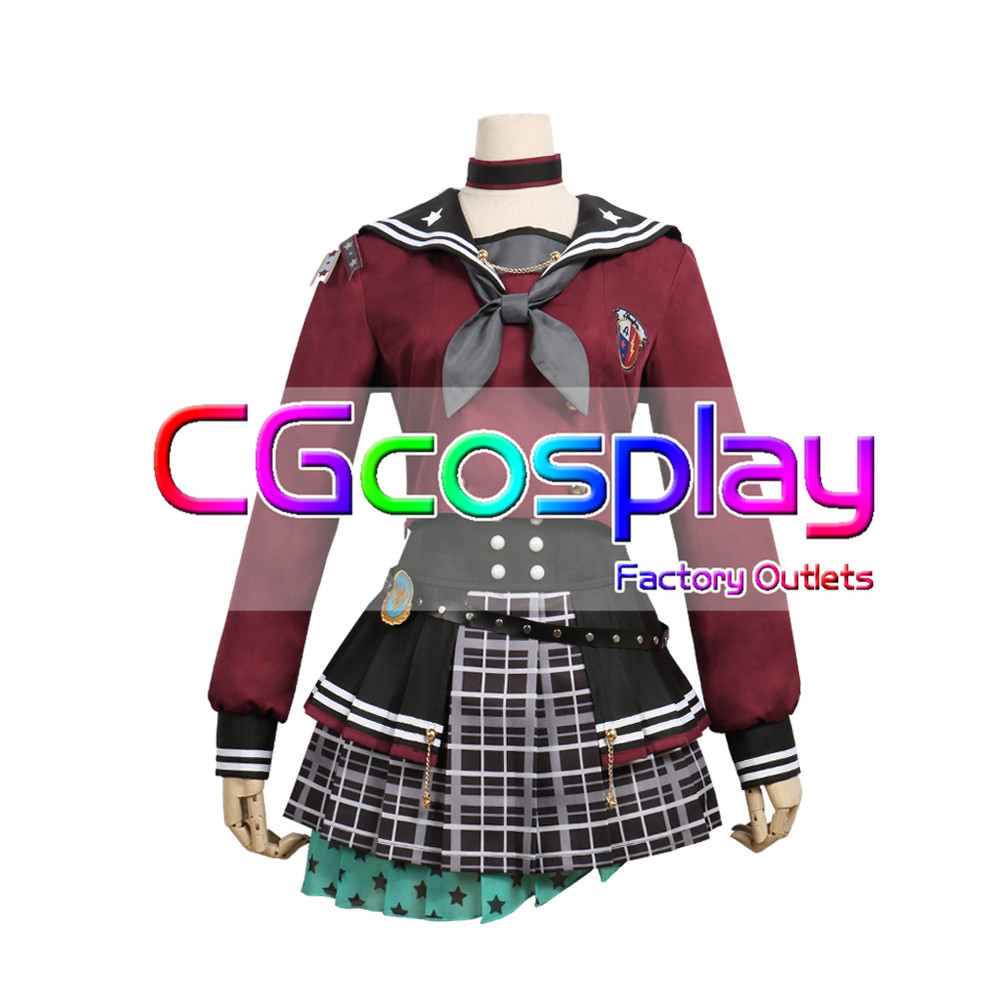 青葉モカ Afterglow ロストワンの号哭 コスプレ衣装 コスプレ衣装 安い