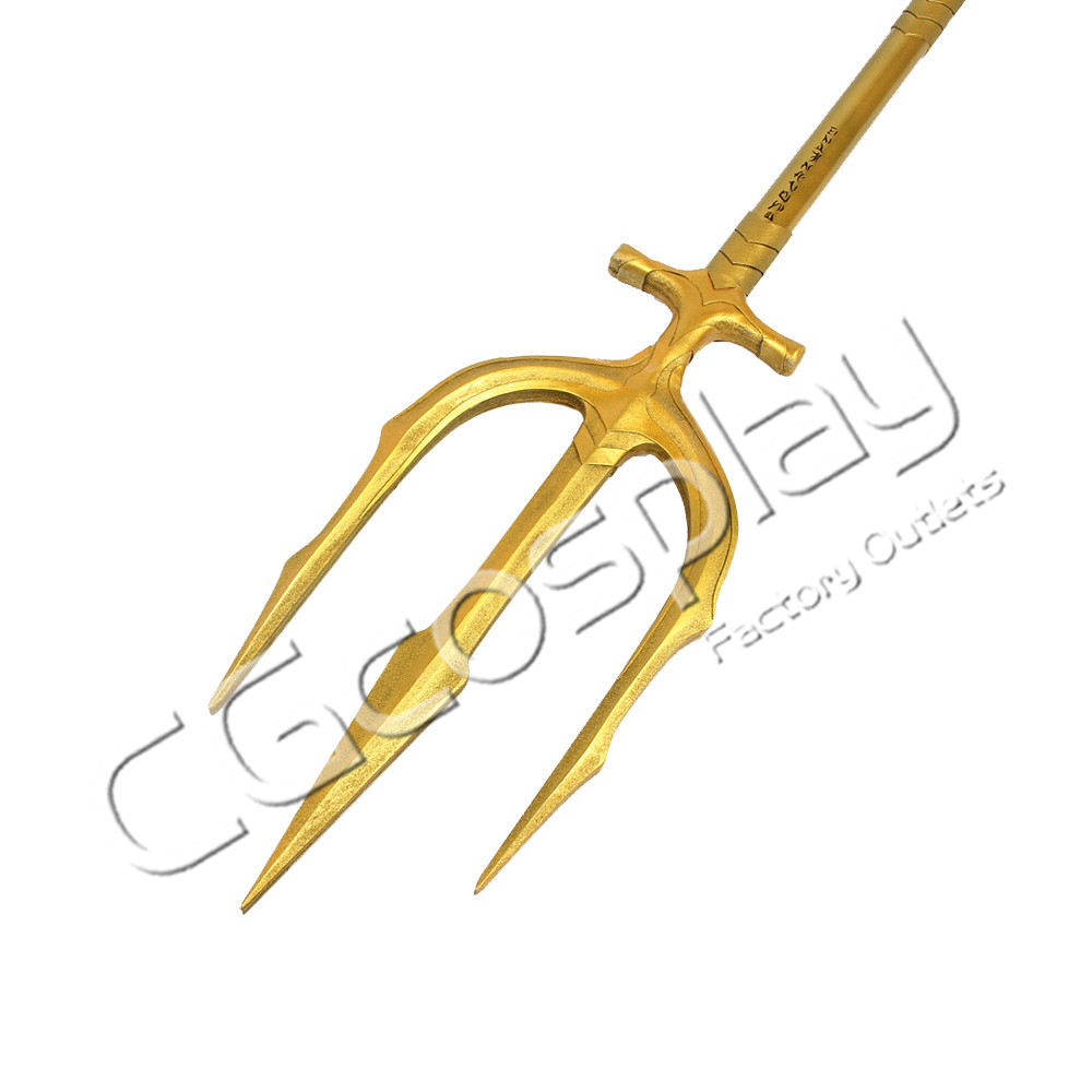 ワンピなど最旬ア！ HCMY アクアマン 1/1 トライデント コスプレ道具 