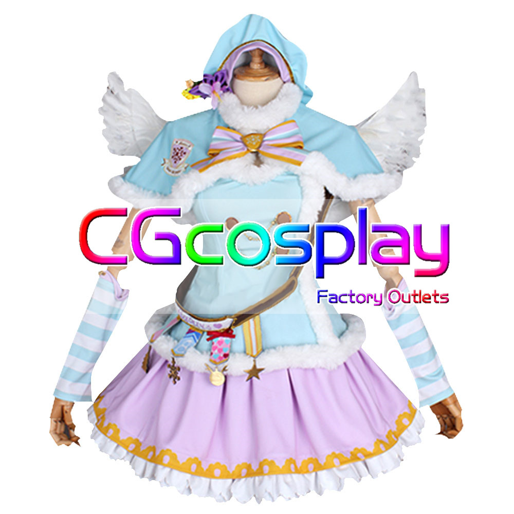 Love Live ラブライブ サンシャイン クリスマス編part2 黒澤ダイヤ 覚醒後 コスプレ衣装 コスプレ衣装 安い