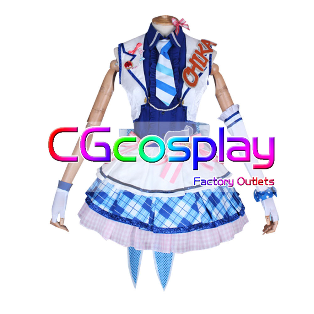 ラブライブ サンシャイン スクールユニティ 高海千歌ur コスプレ衣装 コスプレ衣装 安い ラブライブ サンシャイン スクールユニティ 高海千歌ur コスプレ衣装 コスプレ衣装 安い