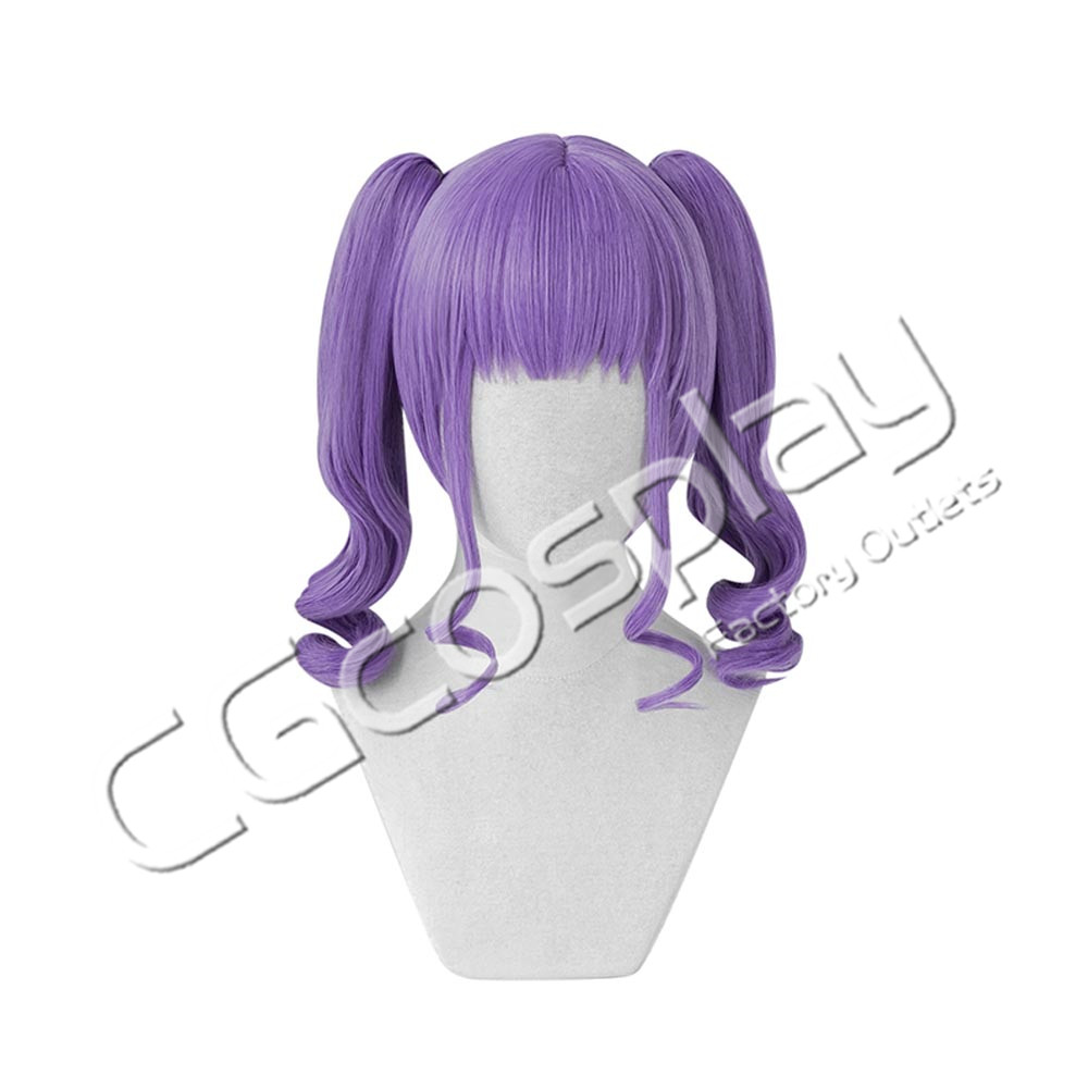 Roselia　ロゼリア　宇田川あこ　コスプレウィッグ　コスプレ衣装　32cm