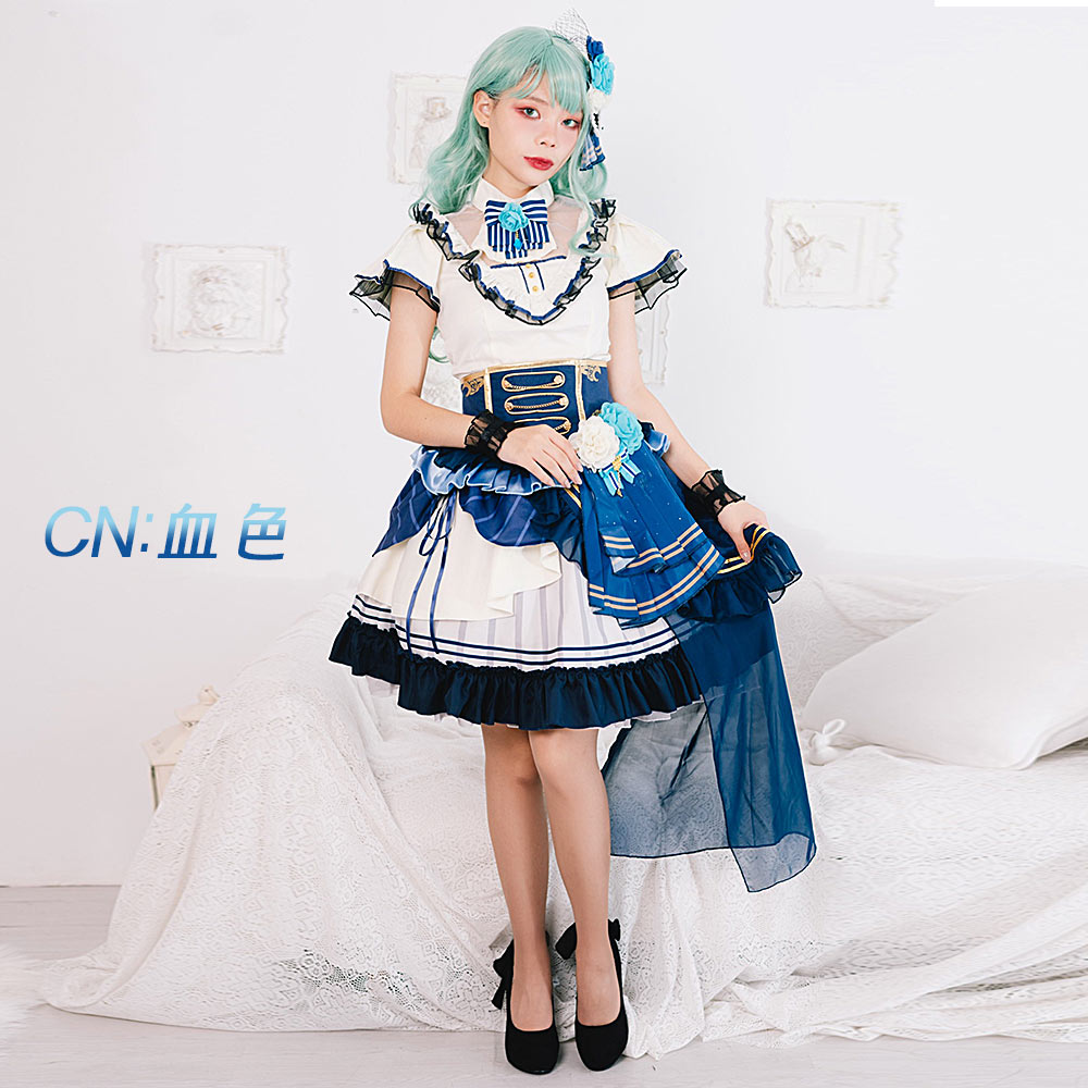 氷川紗夜 ノーブル ローズ 2周年 コスプレ衣装 コスプレ衣装 安い