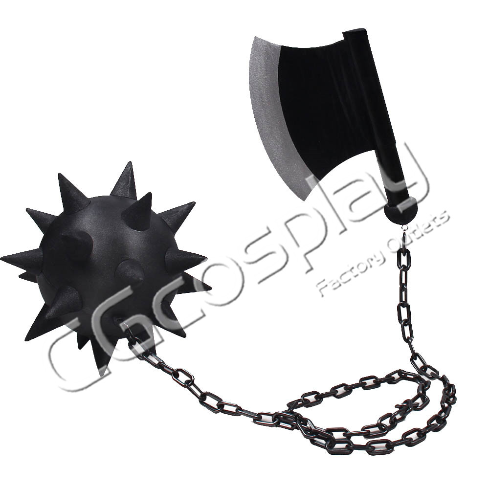 鬼滅の刃 岩柱 悲鳴嶼 行冥 手斧 鉄球 鎖鉄球 日輪刀 コスプレ道具 コスプレ衣装 コスプレ道具