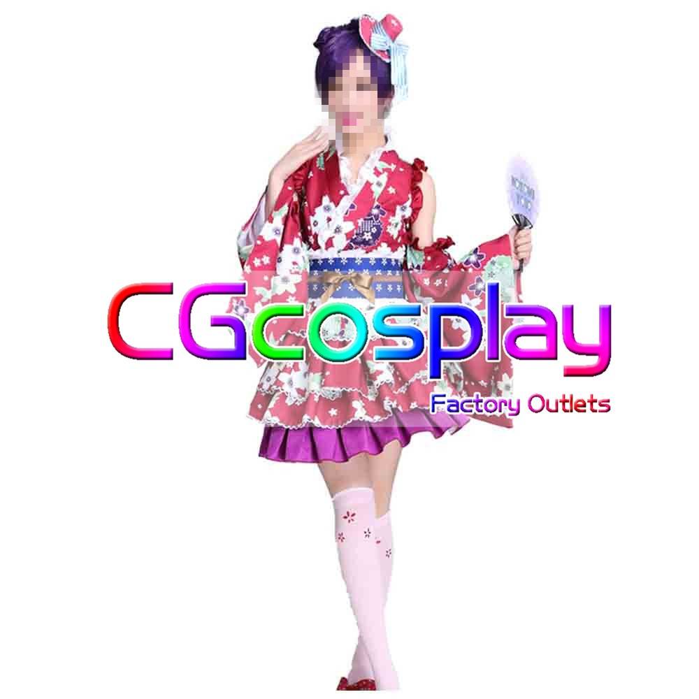 激安!!　ラブライブ! School idol project　東條希　浴衣編　覚醒後　コスプレ衣装