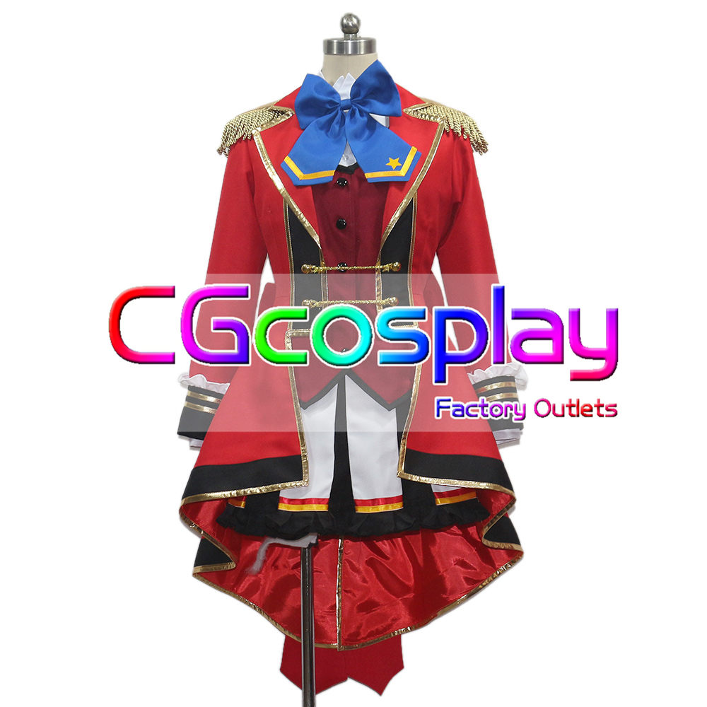 激安!!　アイカツスターズ!　白鳥ひめ　S4制服　コスプレ衣装