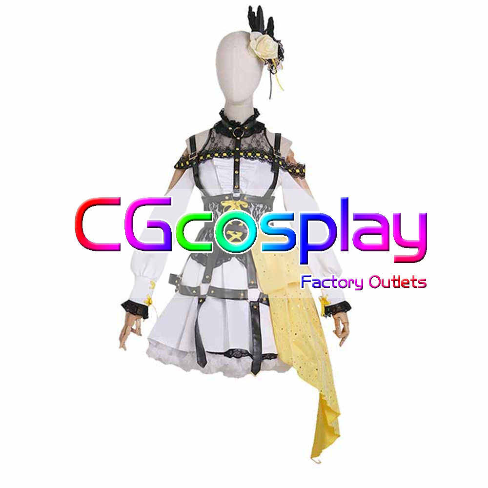 画像1: 激安!! プロジェクトセカイ カラフルステージ!feat.初音ミク Rose Cage 東雲絵名 コスプレ衣装 (1)