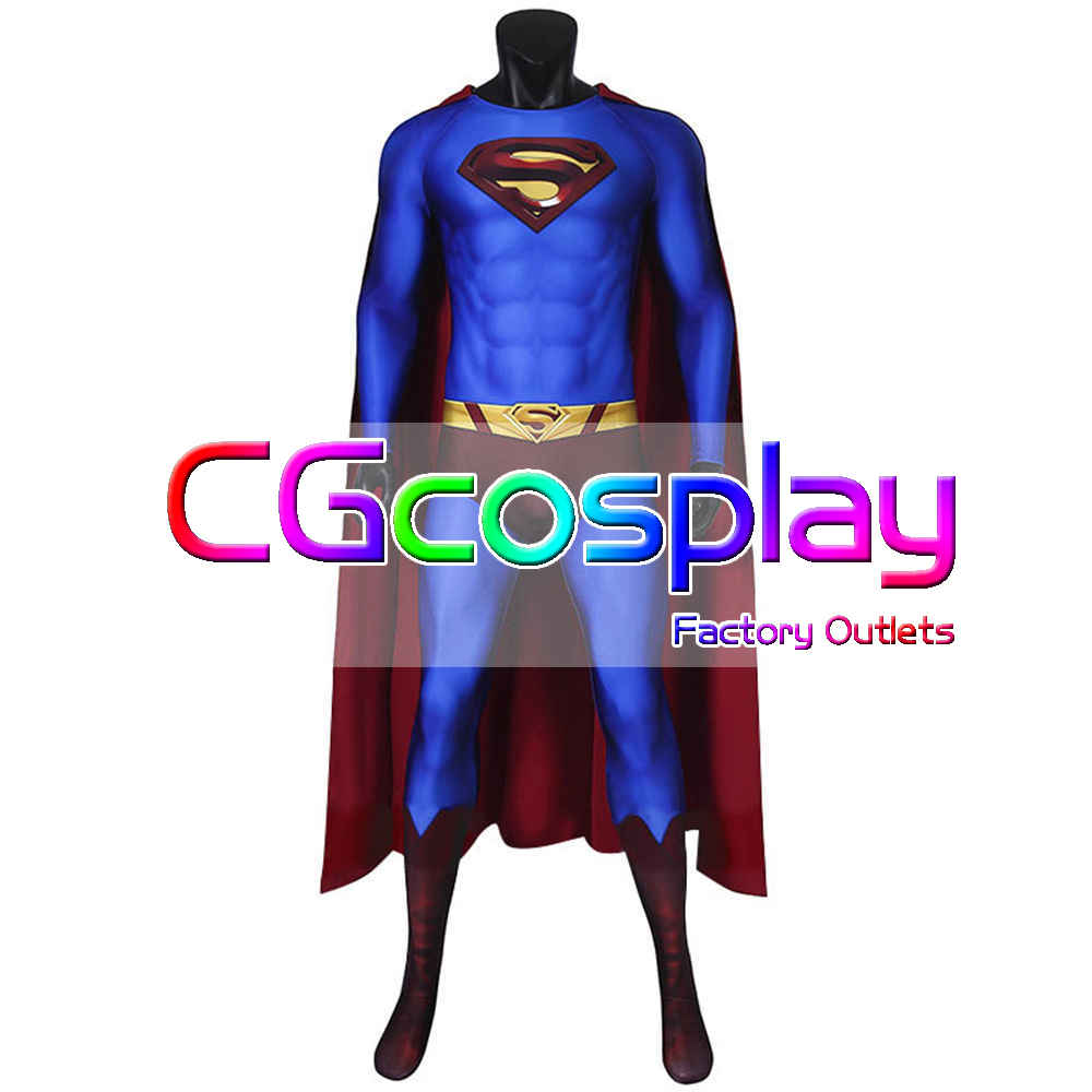 激安!! スーパーマン リターンズ(Superman Returns) クラーク・ケント コスプレ衣装