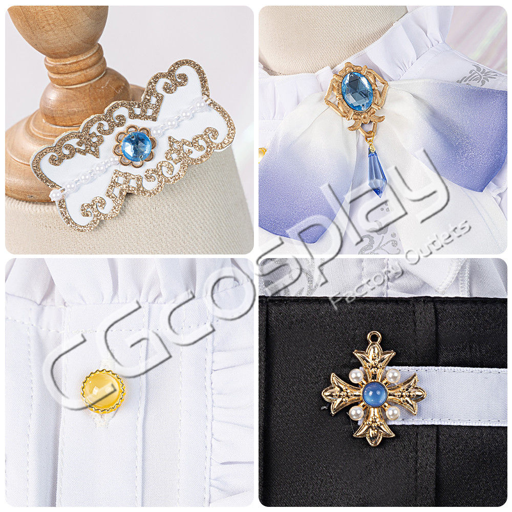 画像8: BanG Dream!(バンドリ!) RAISE A SUILEN RAS 愛の分だけ温かく チュチュ コスプレ衣装 (8)