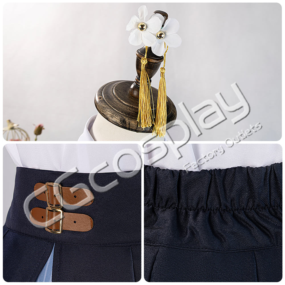 画像7: 学園アイドルマスター 学マス 初星学園  秦谷美鈴  コスプレ衣装 新バージョン (7)