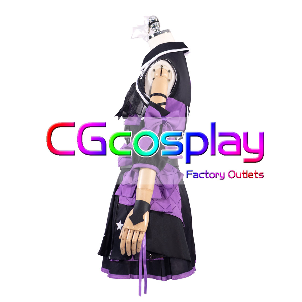 画像4: バーチャルYouTuber VTuber hololive 6th fes. Color Rise Harmony 紫咲シオン カラーライズ衣装 コスプレ衣装 (4)