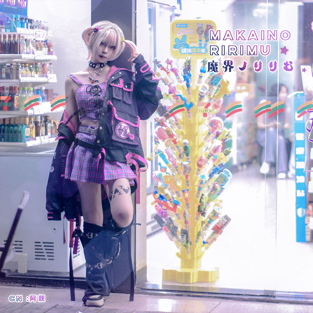 バーチャルYouTuber Vtuber 魔界ノりりむ おりコウ新衣装 コスプレ衣装